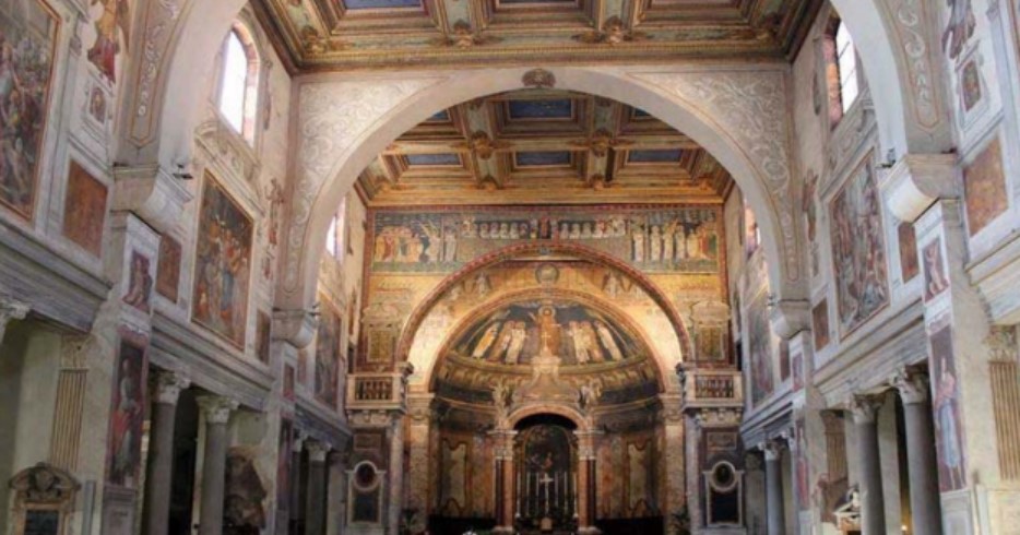 Chiesa di Santa Prassede, interno – Monti, Roma IT