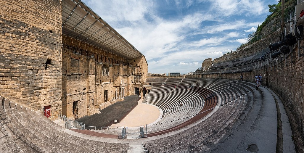 Teatro romano di Orange fine I secolo a.C. - Provenza FR