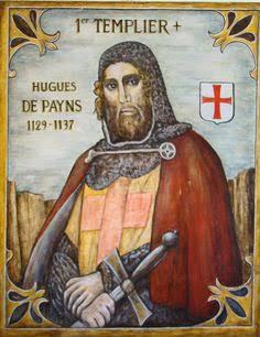 Hugues de Payens, Grand Master of the Knights Templar. Museum